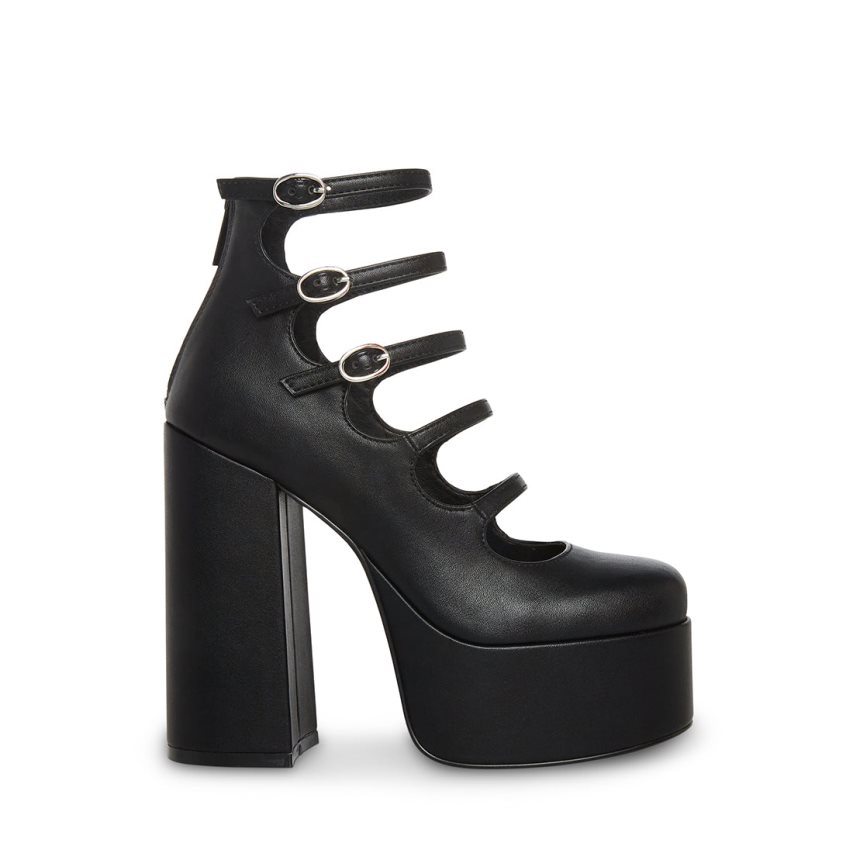 Zapatos Plataforma Steve Madden Rosario Mujer Negras | ES FW4863